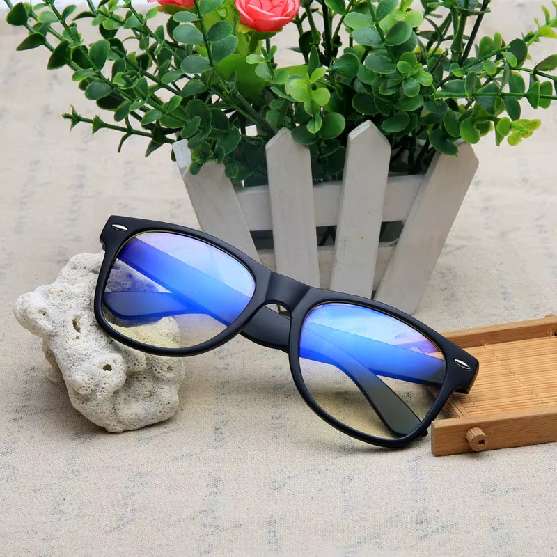 Lunettes de vue pour ordinateur pour homme et femme, monture transparente, revêtement bleu, antize, anti-UV