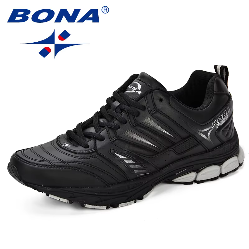 BONA nouveau Design Style hommes chaussures respirant populaire