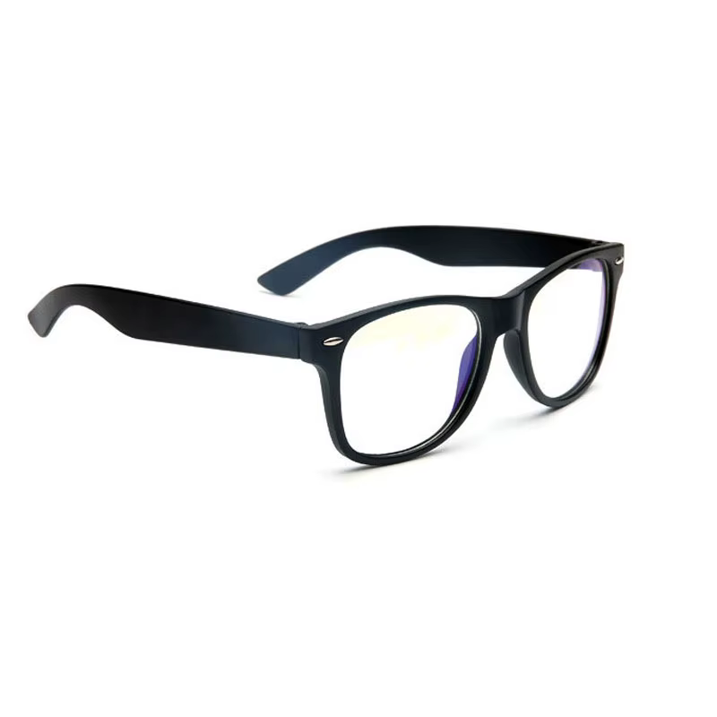 Lunettes de vue pour ordinateur pour homme et femme, monture transparente, revêtement bleu, antize, anti-UV