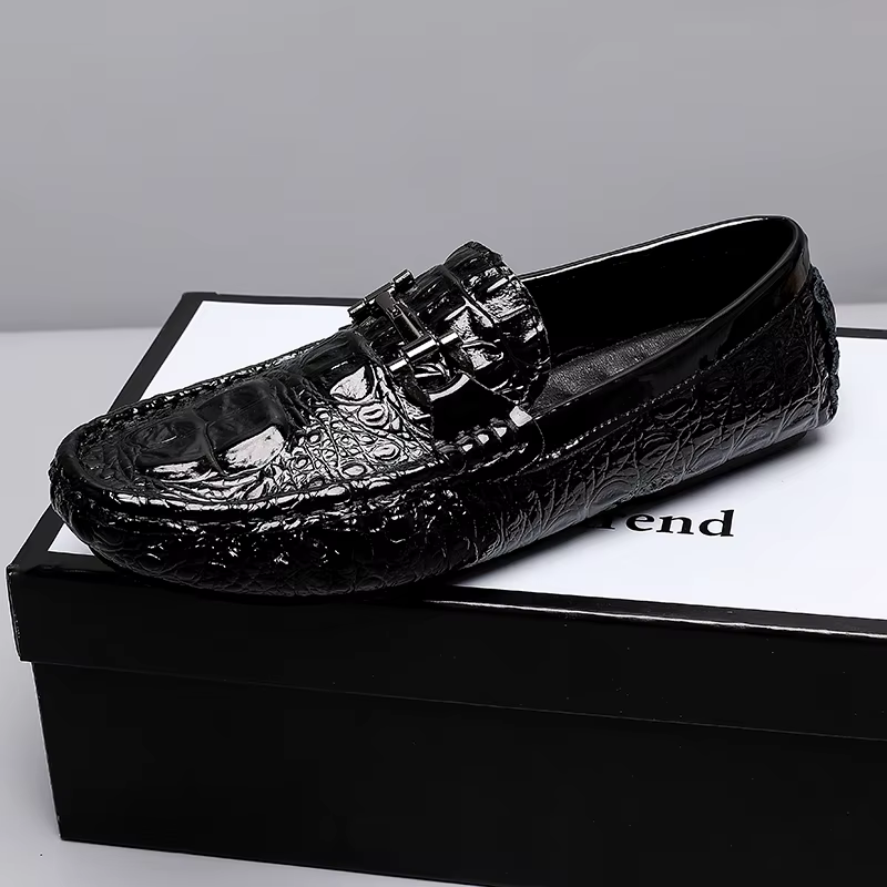 Mocassins en cuir pour hommes
