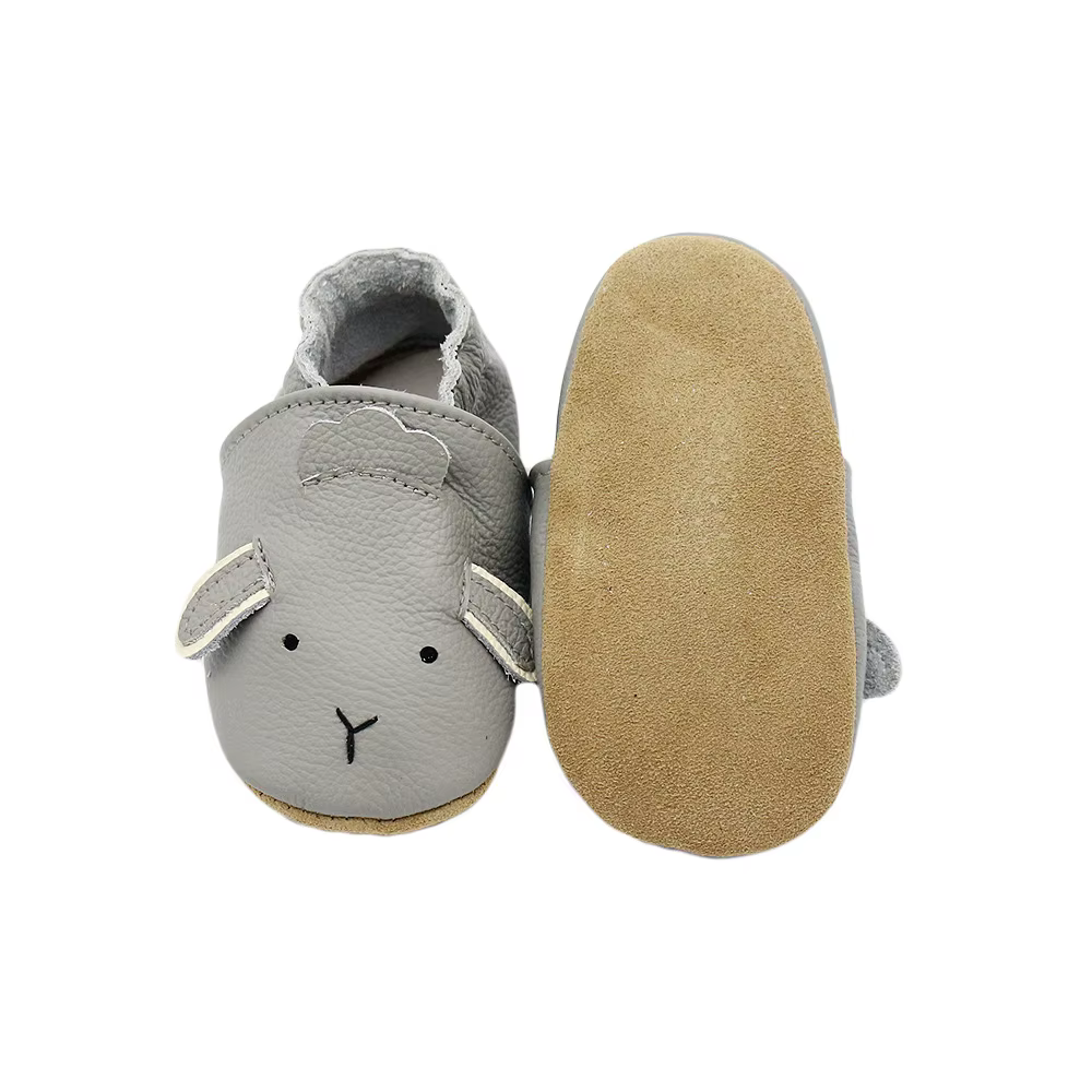 Chaussures décontractées en cuir pour bébé