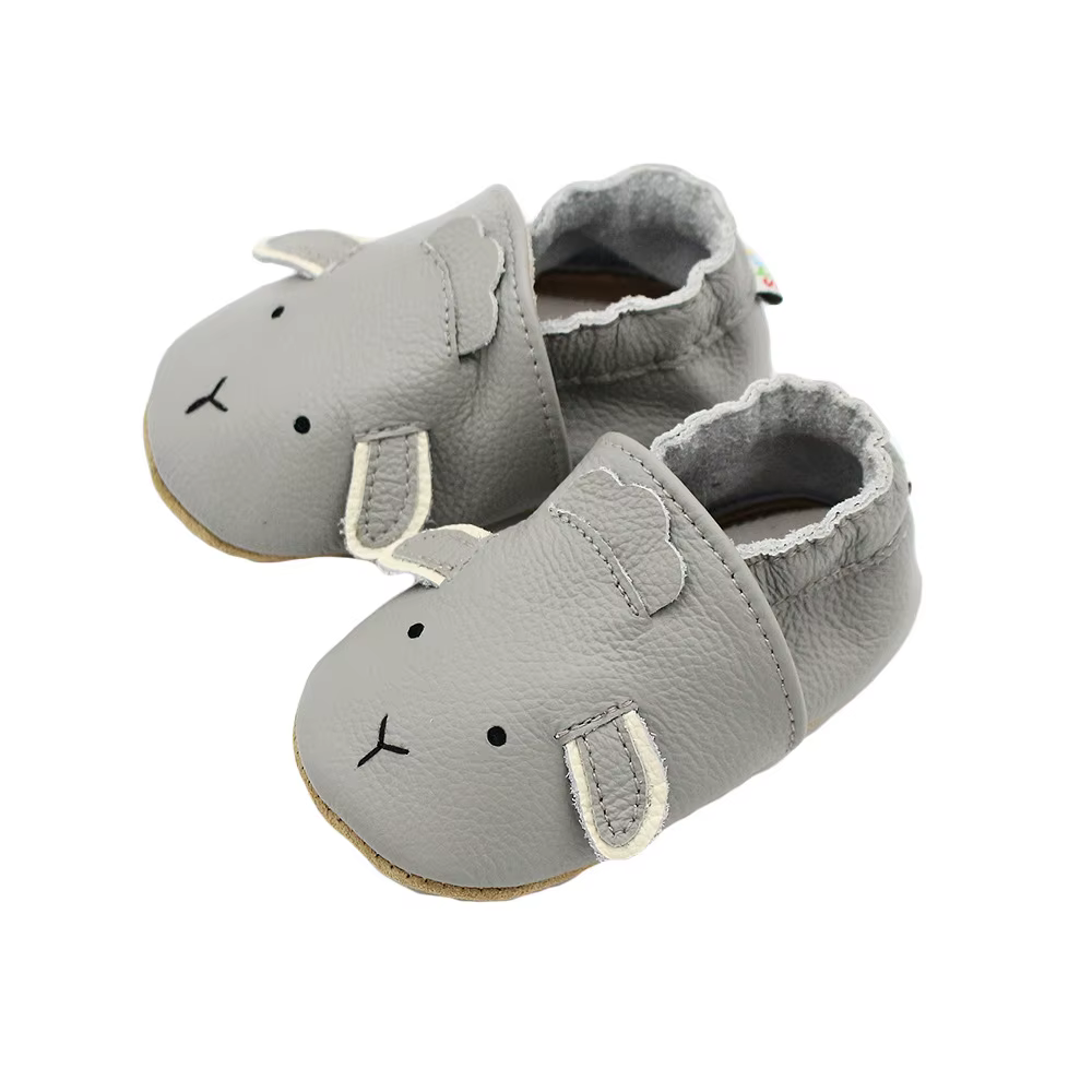 Chaussures décontractées en cuir pour bébé