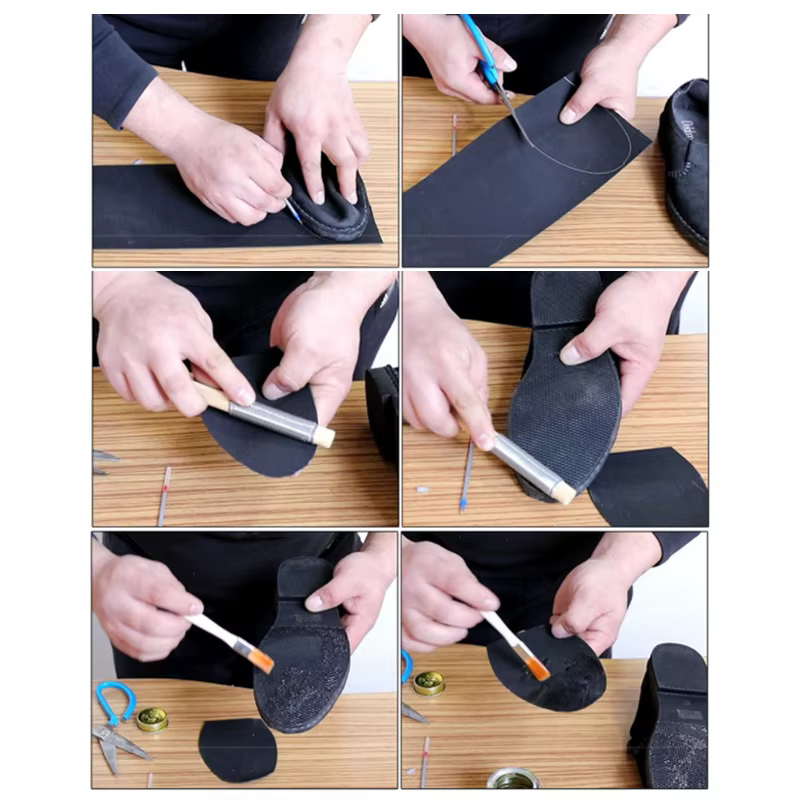 Semelles de chaussures en caoutchouc