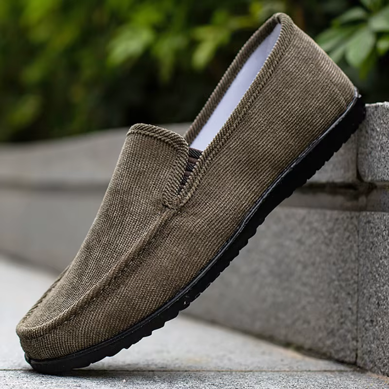 Mocassins en Toile Souple pour Homme
