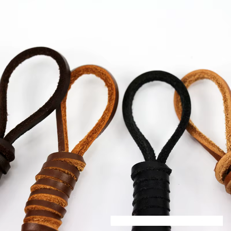 Lacets en cuir véritable 80cm-180cm
