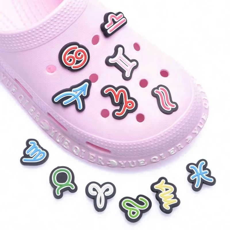 Breloques de chaussures en PVC