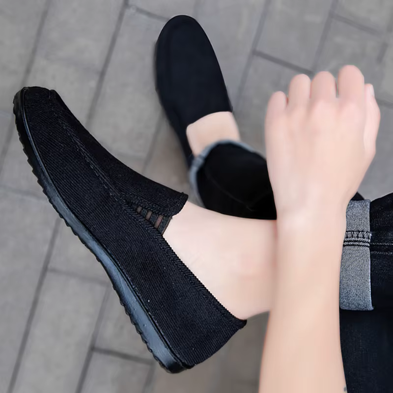 Mocassins en Toile Souple pour Homme