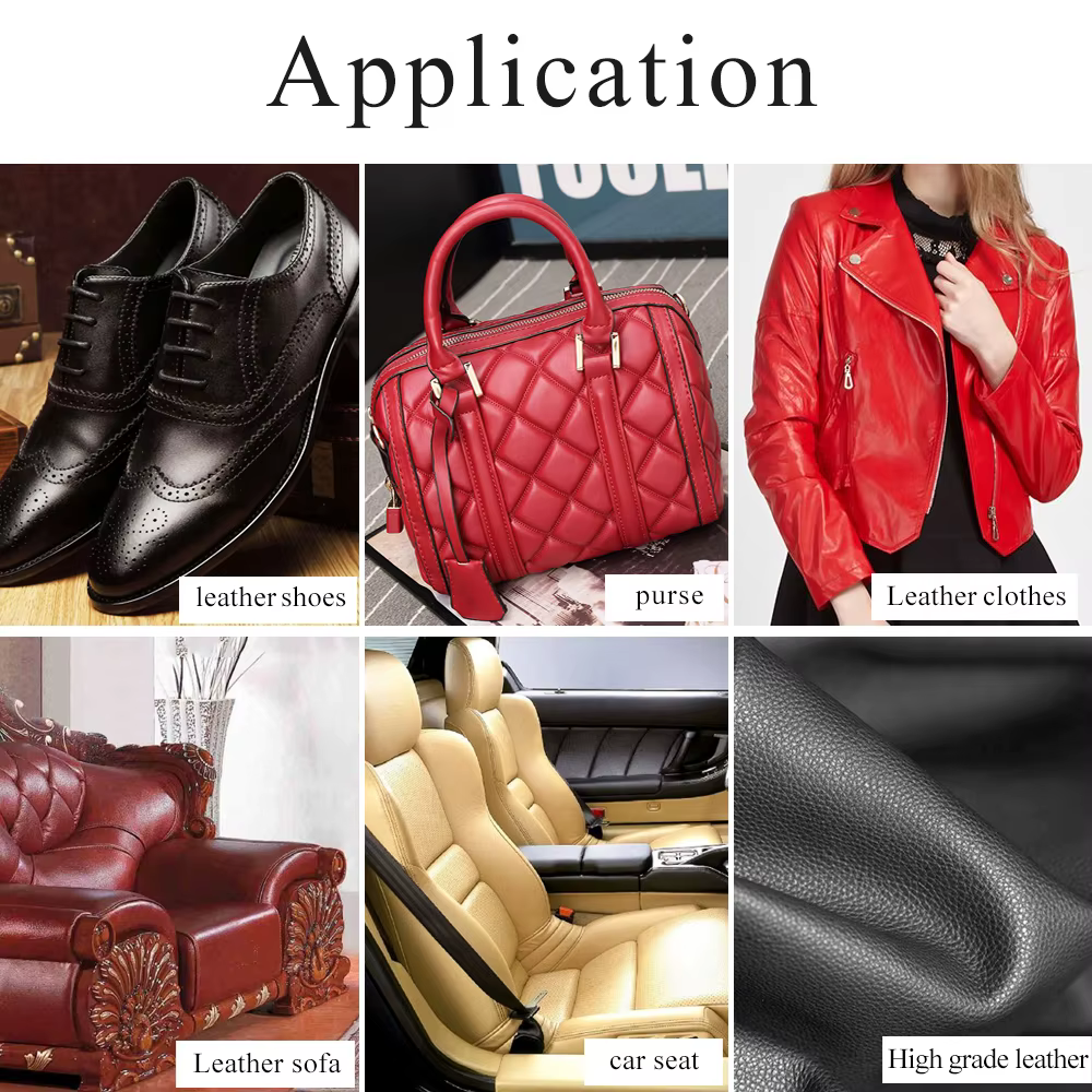 Peinture pour cuir, crème pour chaussures