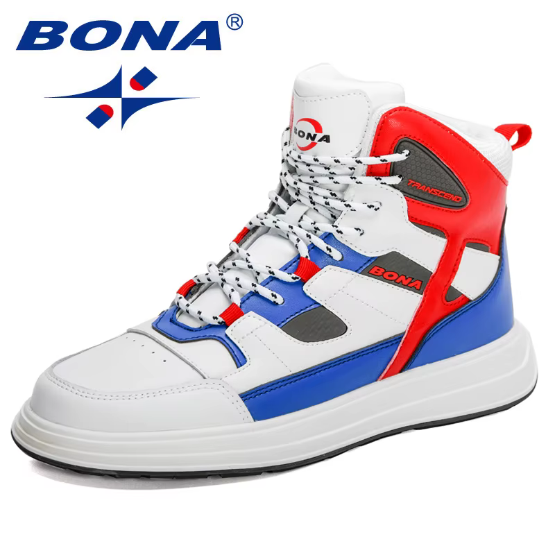 Baskets montantes coordonnantes pour hommes