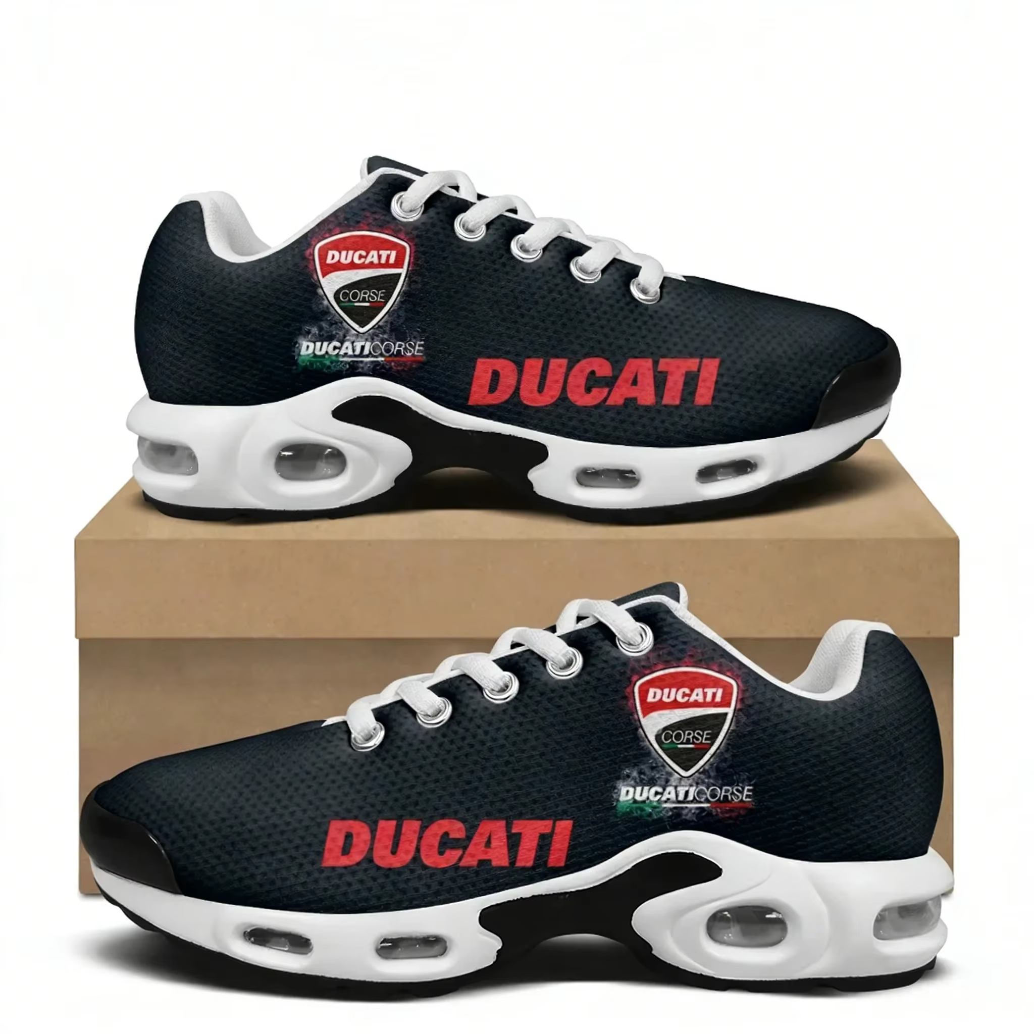 D-Ducatis Baskets à coussin d'air pour hommes