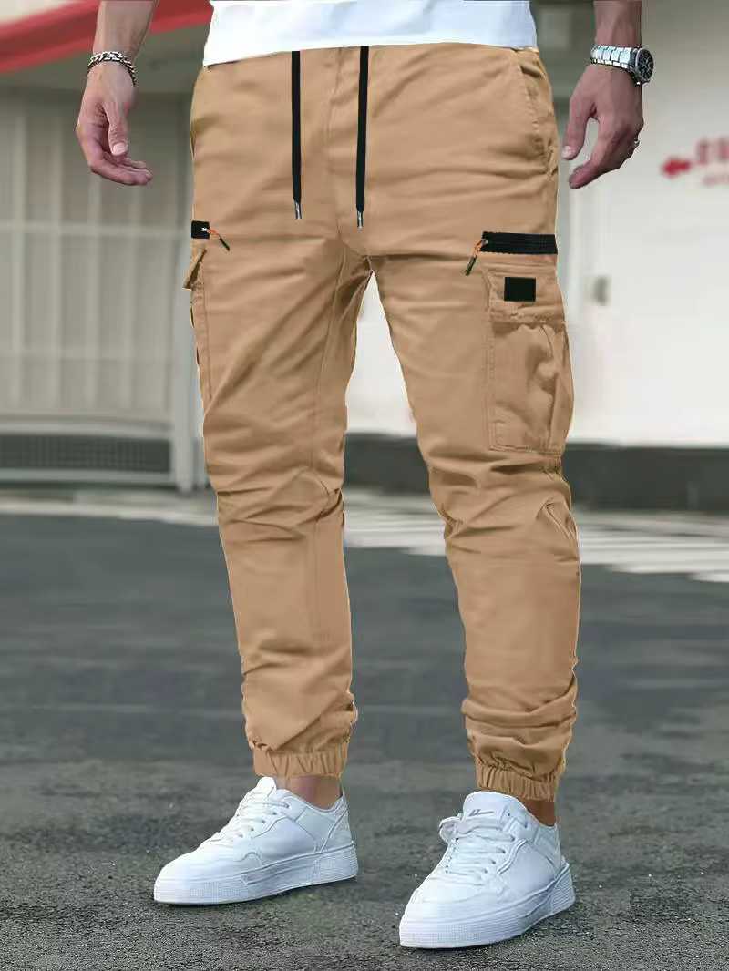 Pantalons de travail pour hommes de style américain, pantalons de haute qualité pour hommes, pantalons de sport, pantalons décontractés multi-poches, pantalons d'extérieur, pantalons légers pour homme