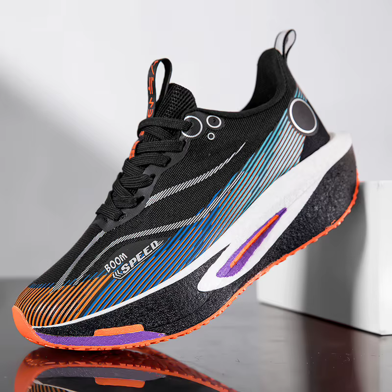 Chaussures de course à plaque de carbone pour hommes et femmes