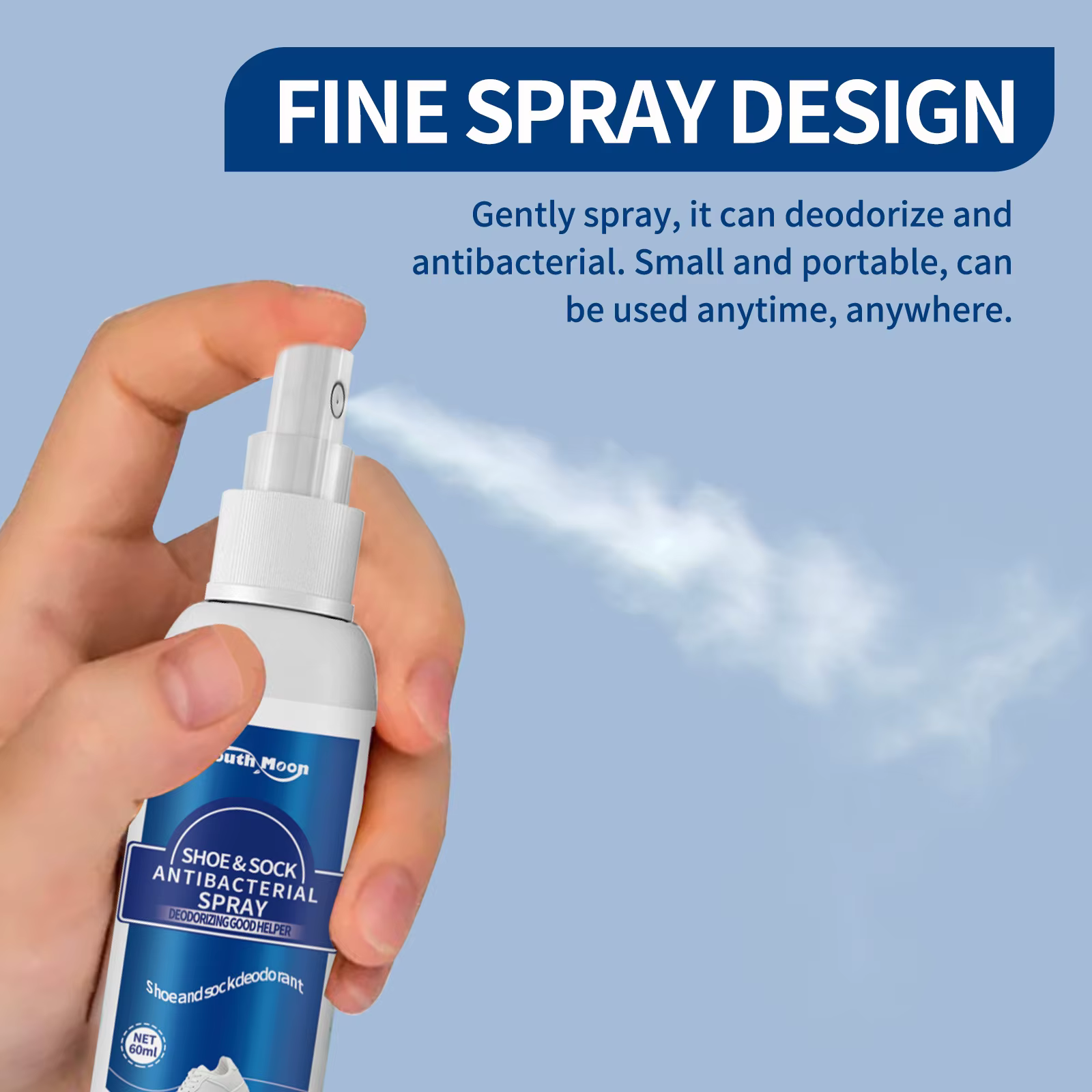 Spray anti-odeur pour chaussures