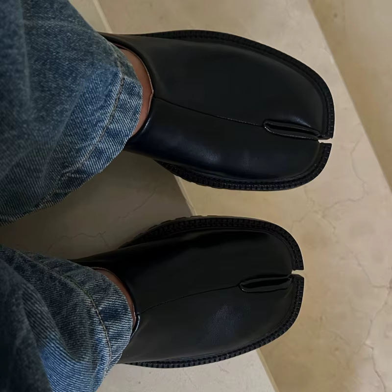 2025 Mocassins Tabi à plateforme épaisse pour femme