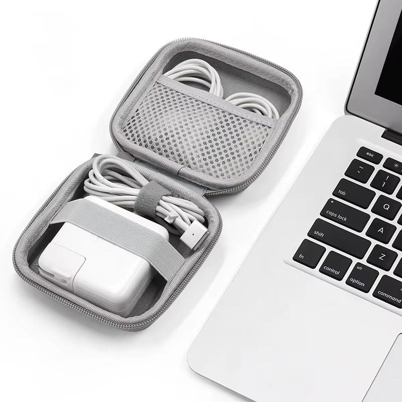 Sac de rangement portable pour écouteurs, sac d'évaluation de câble de données, étui multifonctionnel pour gadgets numériques, chargeur, housse de protection pour disque U