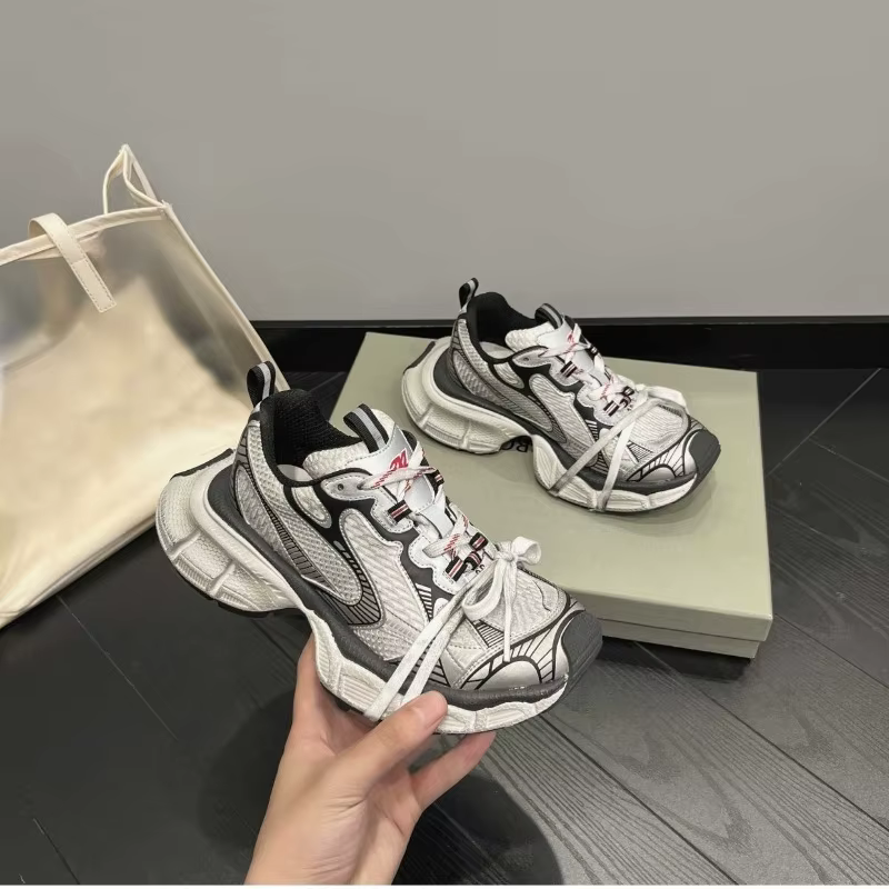 Chaussures de papa quatre saisons pour femmes