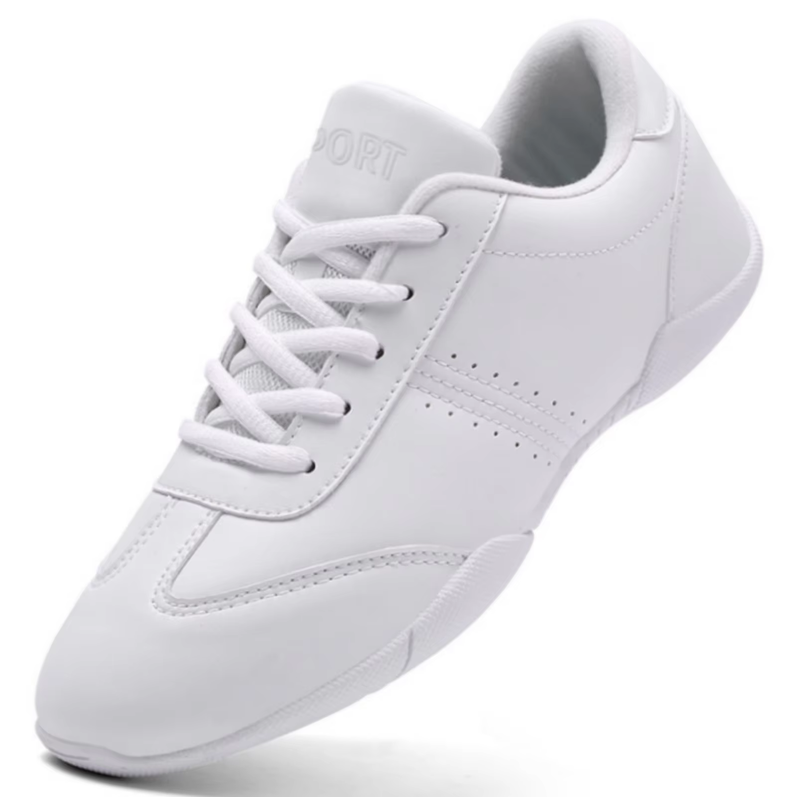 Chaussures de cheerleading blanches pour femmes et filles