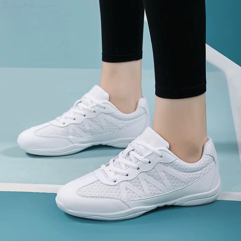 2105 Baskets de danse blanches pour filles