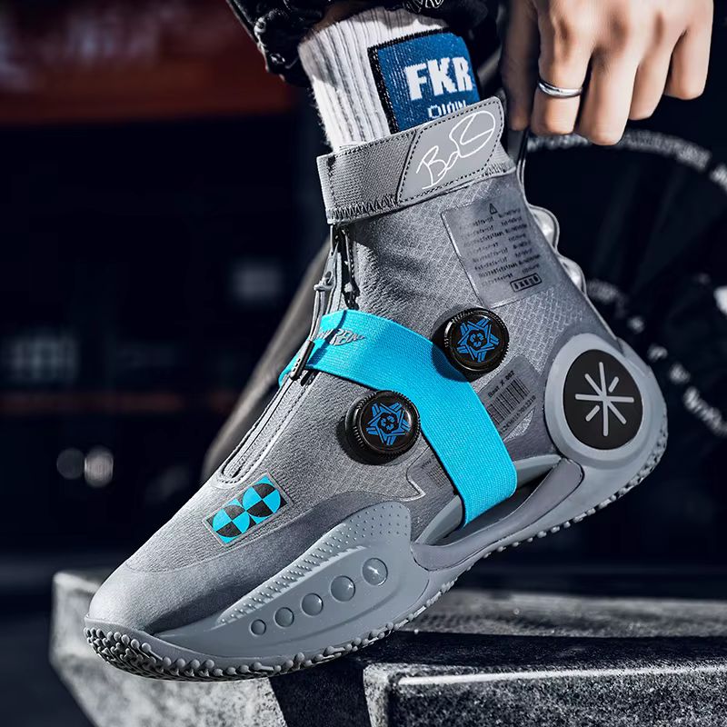 Chaussures de basket-ball respirantes coordonnantes pour hommes et femmes