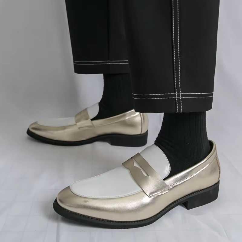 Hommes chaussures pour mariage mocassins 2025 nouveaux