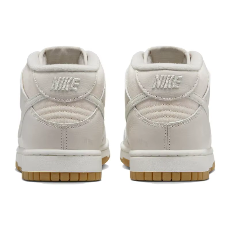 Nike Dunk Cream Canvas Fashion Classic Trendy Outfit Baskets mi-hautes légères
