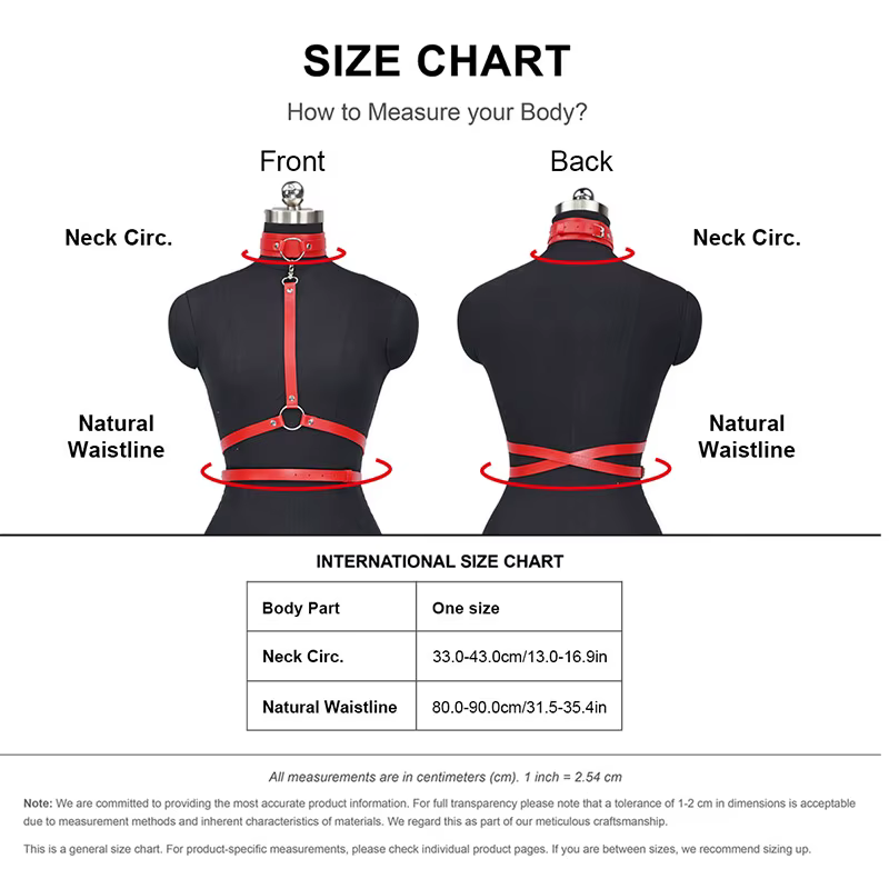 Ceinture pour femme en cuir rouge, style punk gothique, avec sangle de serrage ajustable à la taille, accessoire sexy, harnais de contrainte sexuelle pour adulte