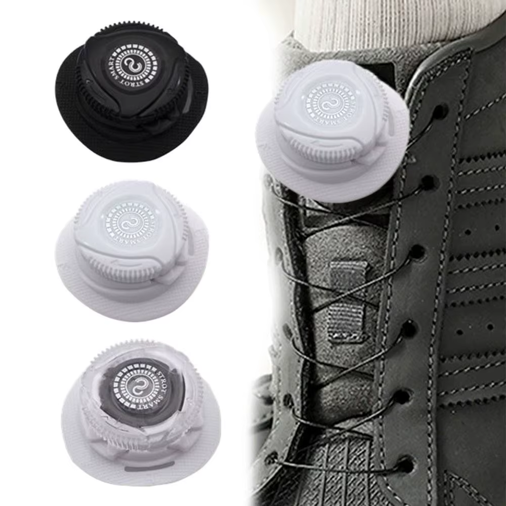1 Paire de Lacets Automatiques Pivotants à Boucle Rotative pour Baskets