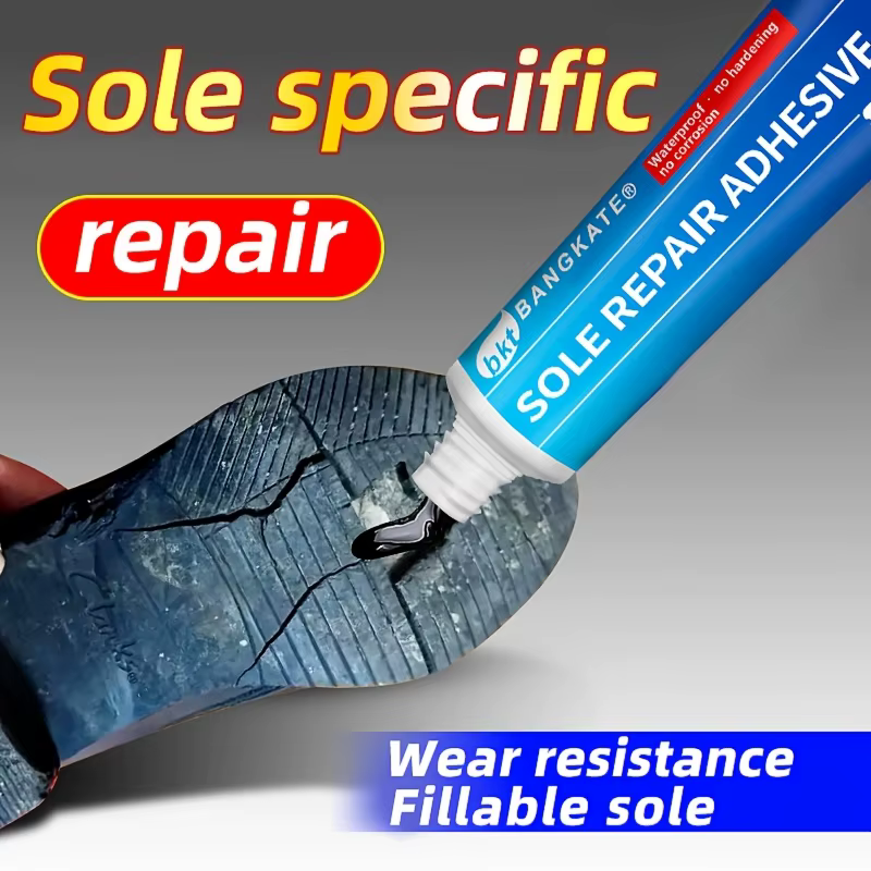 Colle de réparation de semelles de chaussures imperméable