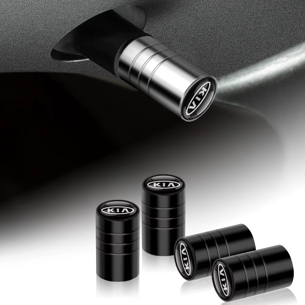 Bouchons de Valve de pneu de voiture, accessoires automobiles pour KIA Sportage Niro Rio Ceed Cerato Soul Sorento Picanto Optima K3 K5 Sonic Cadenza K6 K2