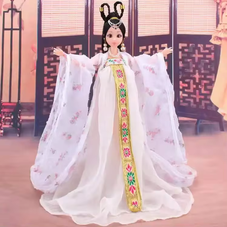 Robe de Cosplay pour Poupées Barbie, Vêtements de Soirée, Costume Traditionnel Chinois de miles des Prairies, Jouets pour Enfant, 1/6