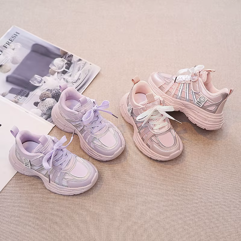 Filles chaussures de sport maille respirant enfants
