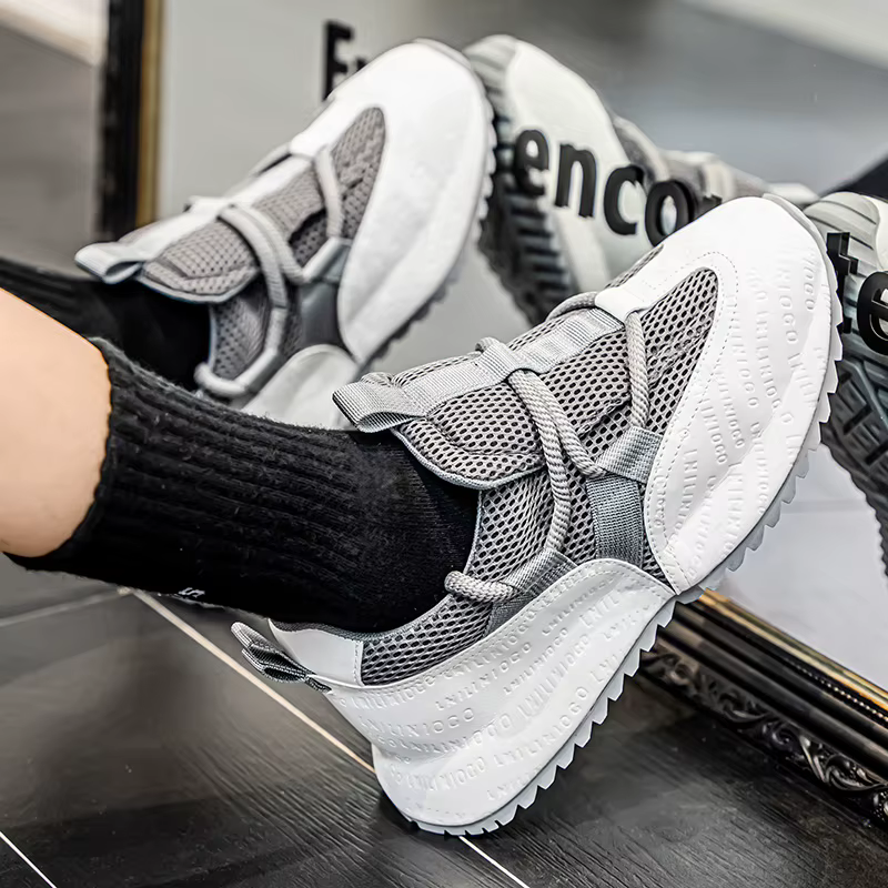 Nouvelles chaussures pour hommes baskets respirantes Composite respirant Seiko supérieur épaissi antidérapant résistant à l'usure semelles chaussure nouveau modèle
