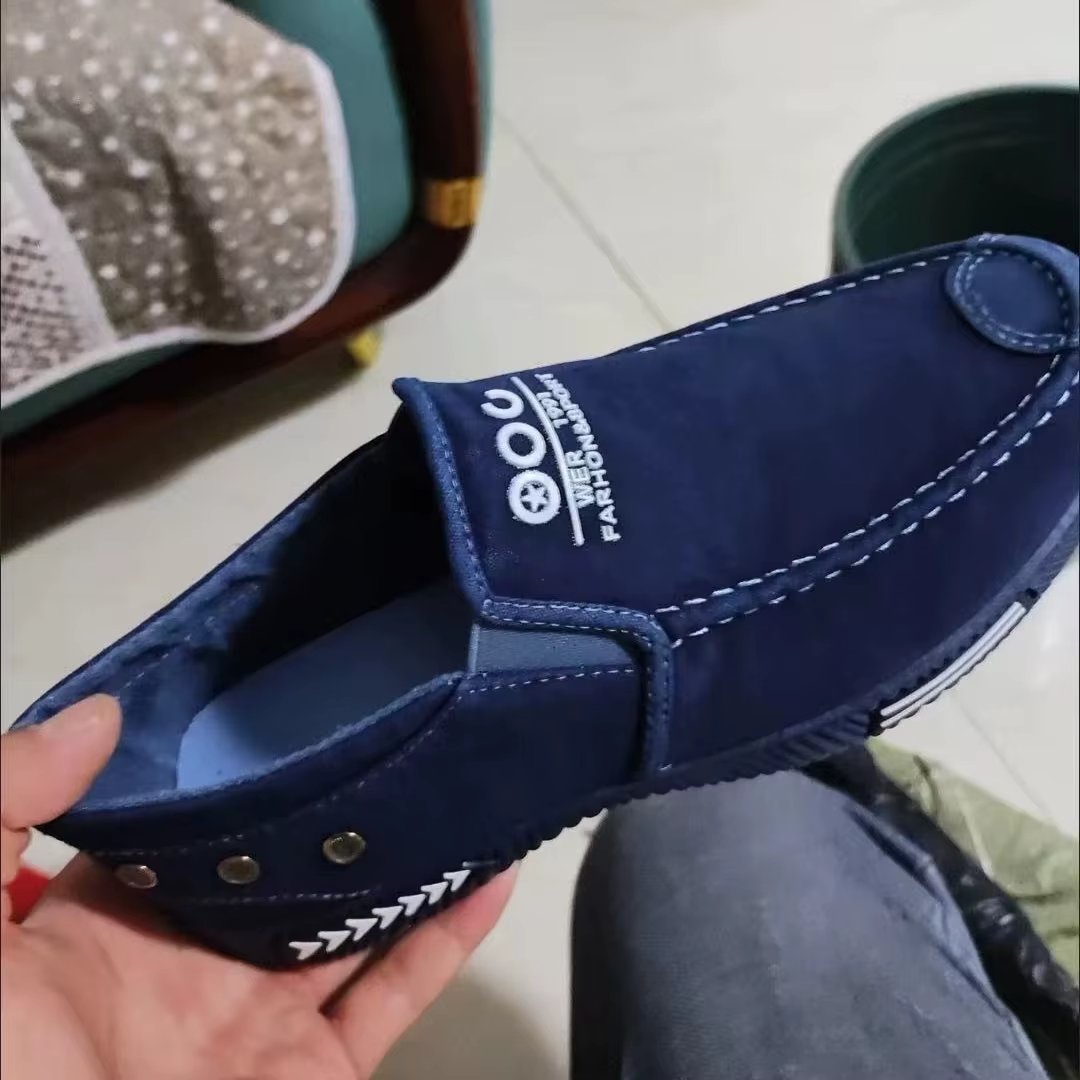 Chaussures en coton pour hommes