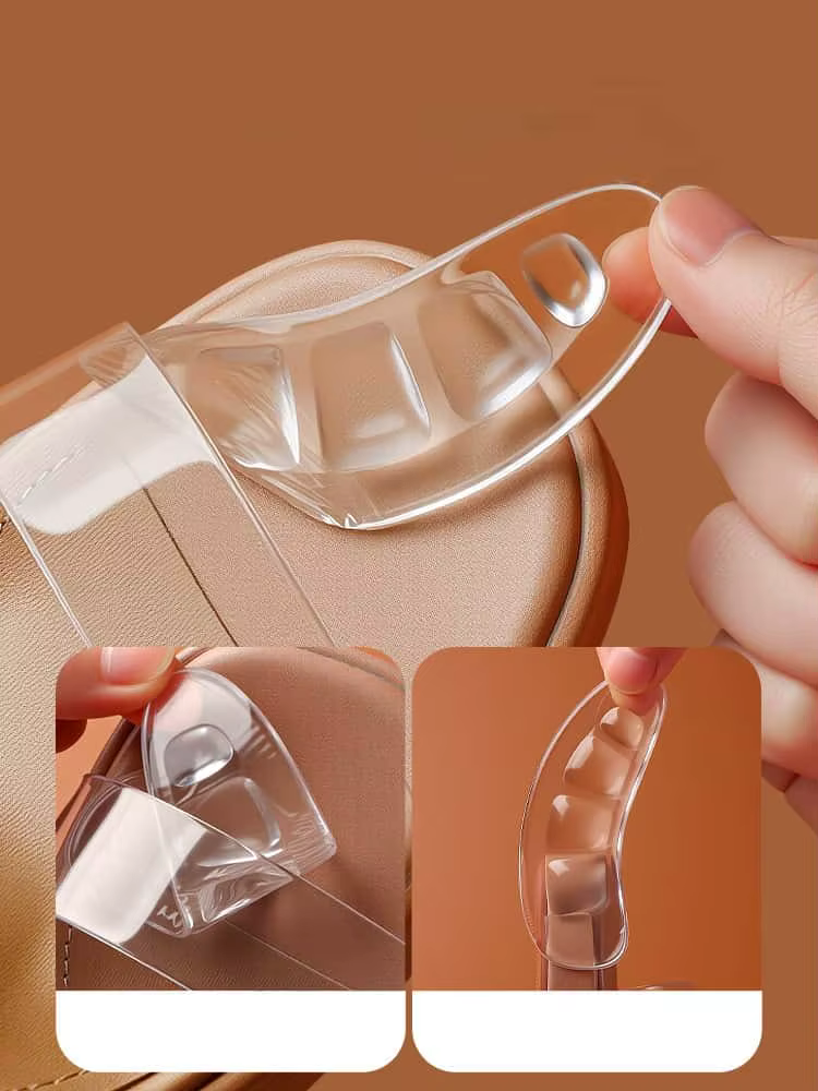 1 paire de semelles intérieures pour chaussures à talons hauts pour femmes (coussinets antidérapants pour l'avant-pied