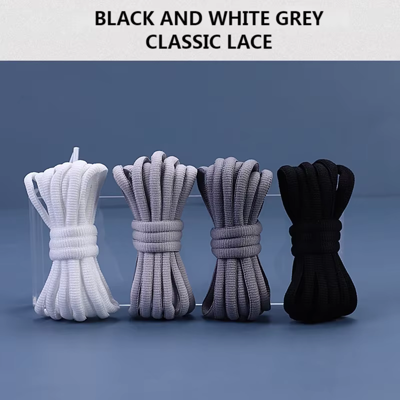 1 paire de lacets de chaussures ronds pour baskets de basket-ball hommes et femmes