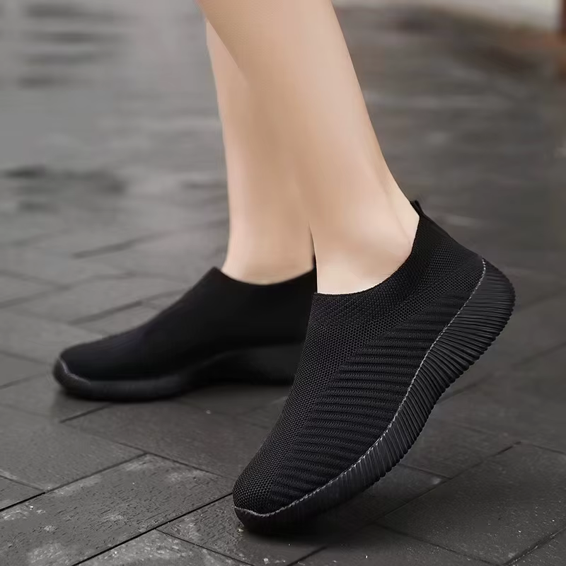 EOFK – mocassins respirants en maille pour femmes