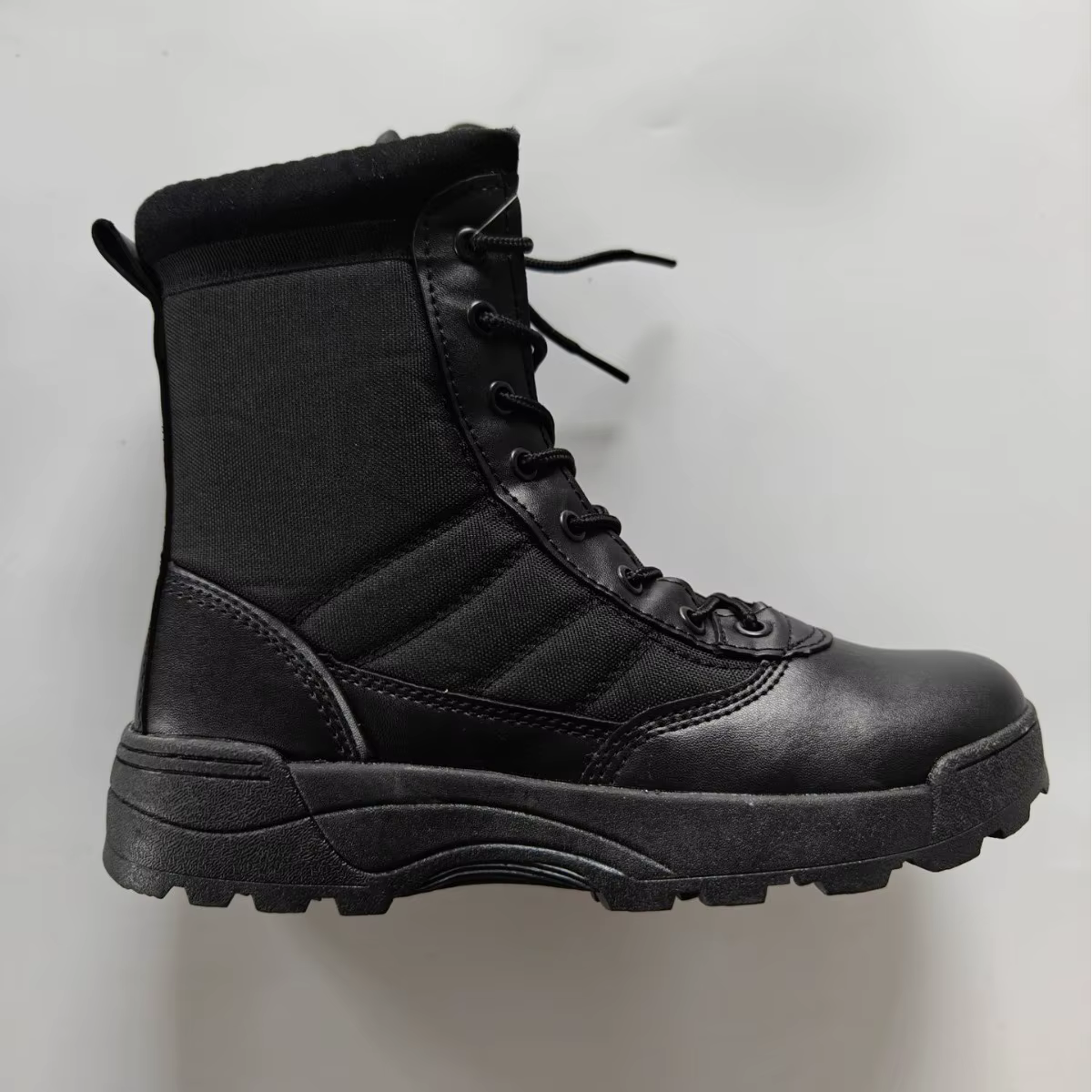 Bottes militaires tactiques imperméables pour hommes