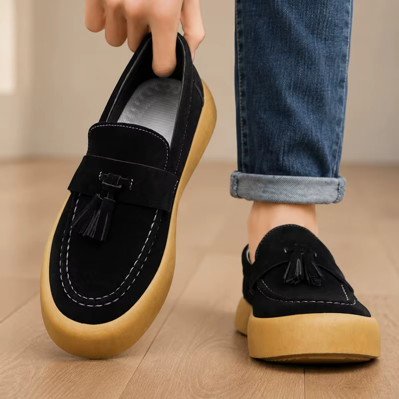 Nouvelles chaussures en cuir pour hommes