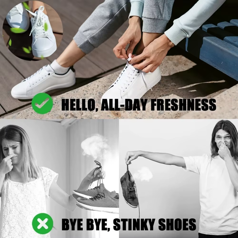 Spray Désodorisant Parfumé pour Chaussures et Chaussettes