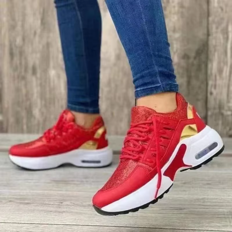 Baskets de tennis à plateforme pour femmes