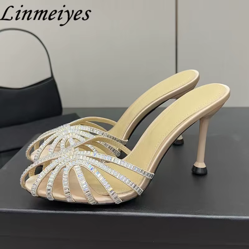 Pantoufles Sexy à talons hauts pour femmes