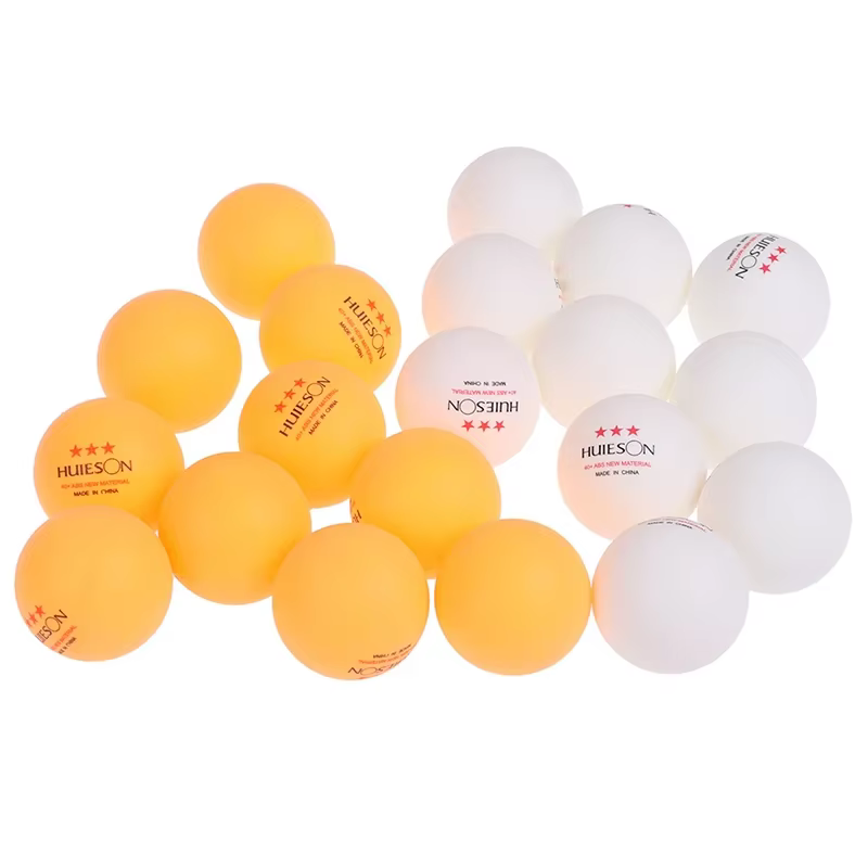 10 pièces balle de Tennis de Table 40 +mm diamètre 2.8g 3 étoiles balles de Ping-Pong en plastique ABS