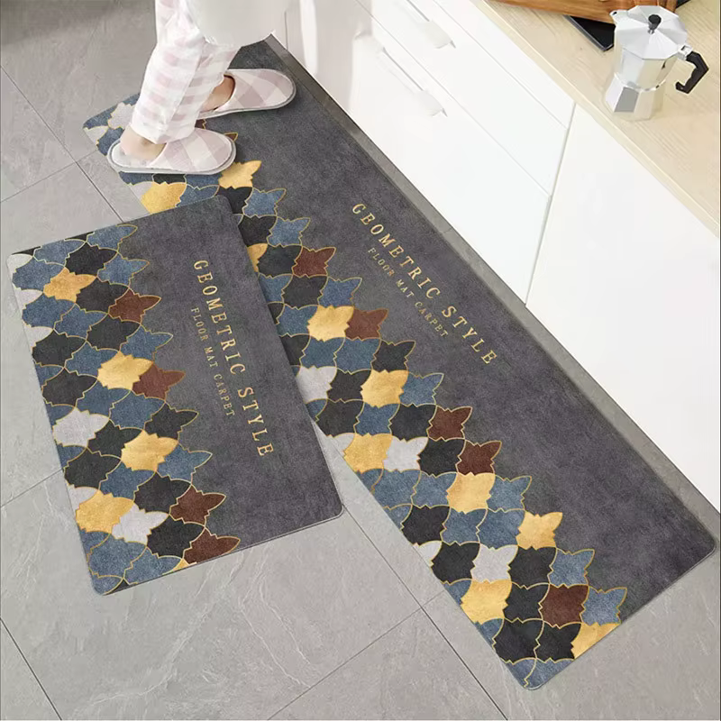 Tapis de cuisine, tapis de sol, mode Simple, Style nordique, tenue de maison, longue bande, décoration de maison moderne