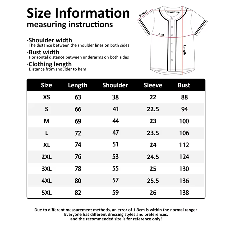 Maillot de baseball personnalisé pour hommes, chemise à boutons pour sports de plein air d'été, chemise surdimensionnée à manches courtes avec nom d'équipe personnalisé