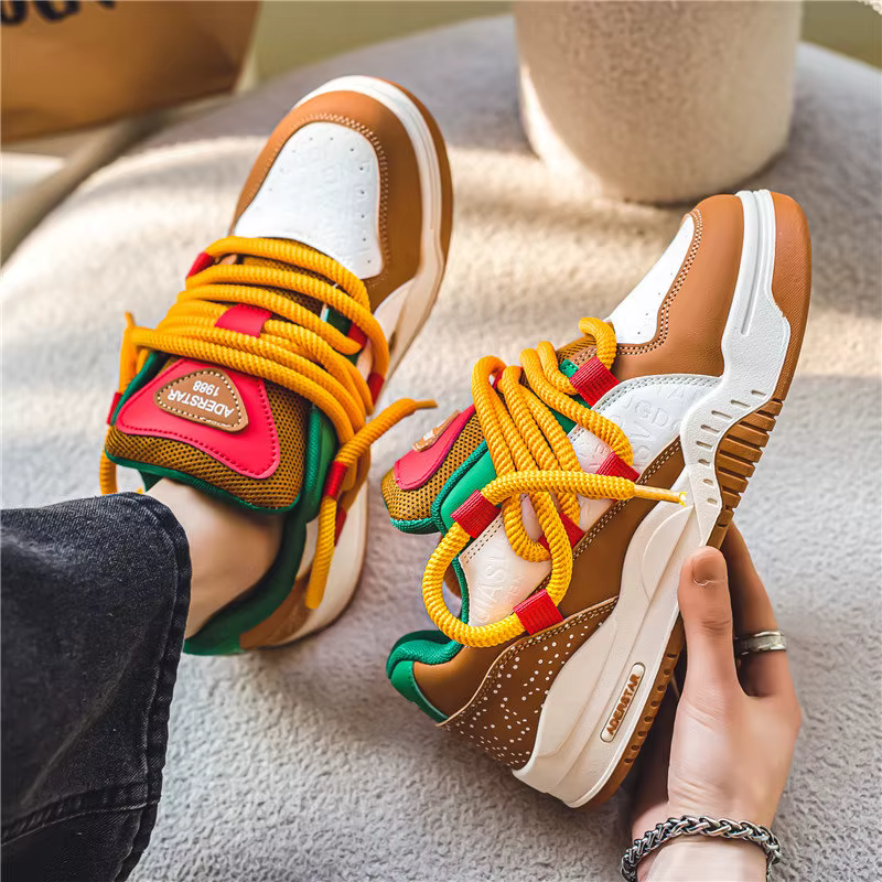 2025 Streetwear Hip Hop baskets hommes originaux sport Skateboard chaussures homme mode bas