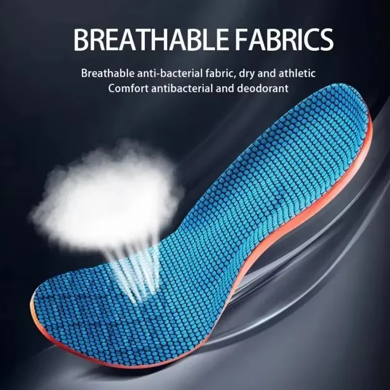 2 pièces semelles de Sport pour chaussures semelle Absorption des chocs déodorant coussin respirant