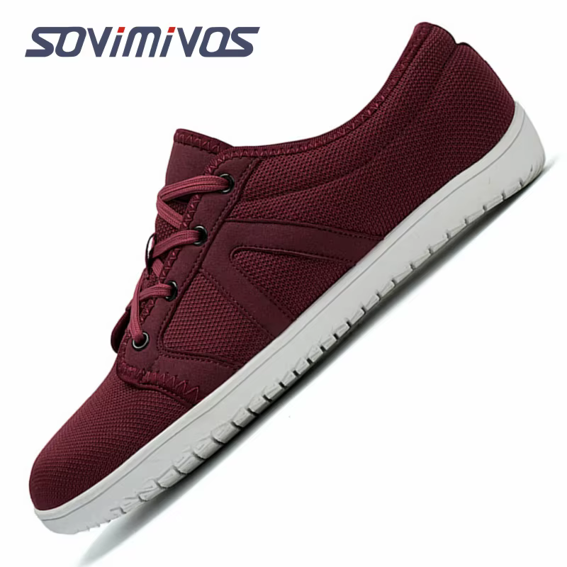 Chaussures pieds nus pour hommes Zero Drop minimaliste course à bout large boîte chaussure Tennis