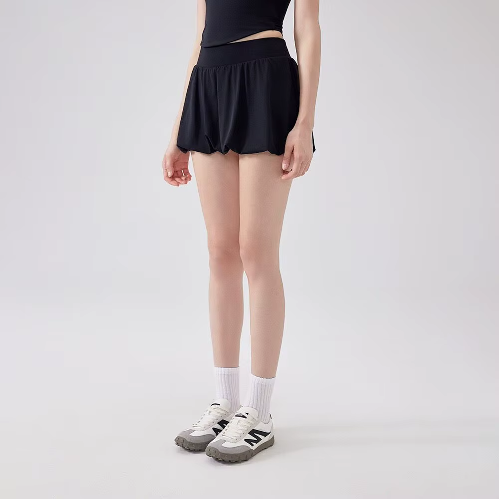Jupe de sport d'été taille haute pour femme