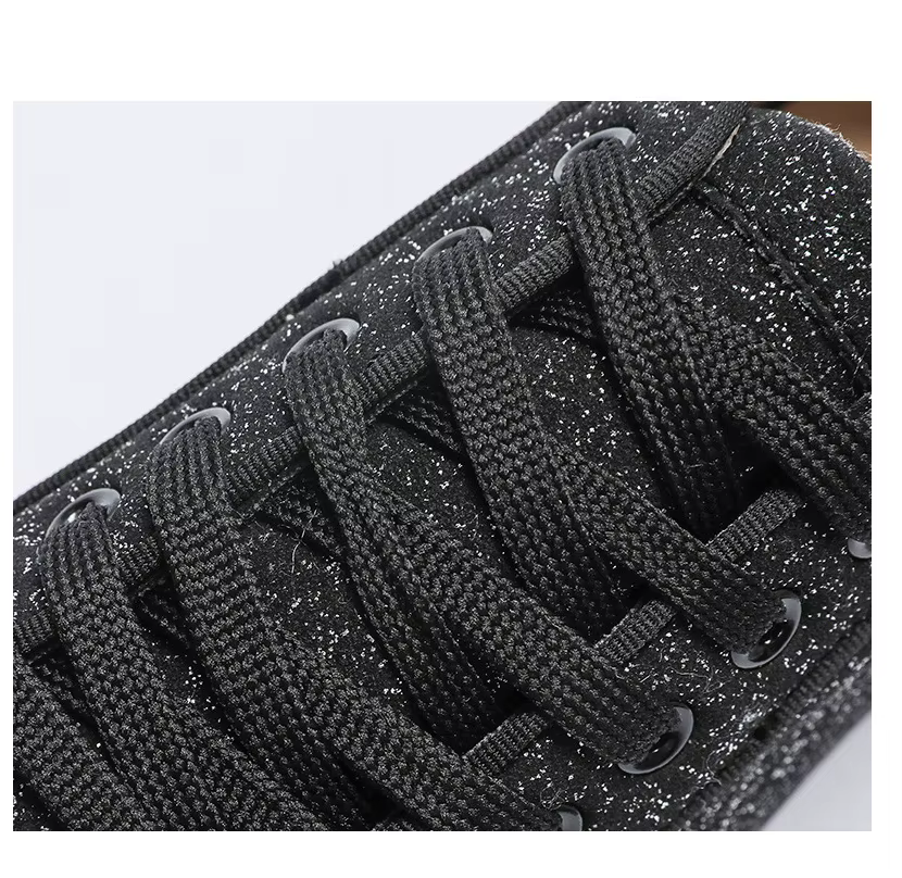 Nouvelles baskets argentées tendance à paillettes et clous pour hommes