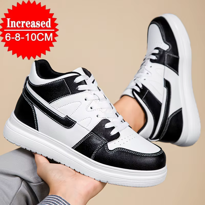 2025 hommes chaussures d'ascenseur invisible rehaussement baskets